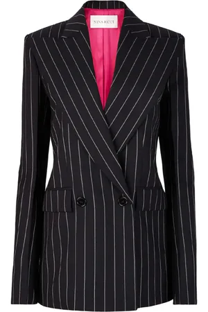 Nina Ricci Nålestribet blazer i uld