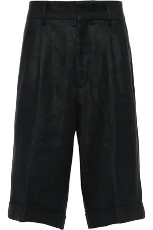 PESERICO SIGN Shorts med pressefold