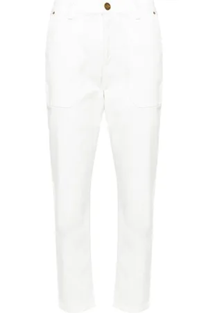 Pinko Cropped jeans med mellemhøj talje