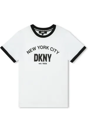 DKNY T-shirt med logotryk
