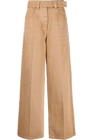 Alexander Wang Jeans med brede ben og bælte