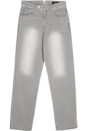 MAN ON THE BOON. Jeans med lige ben og falmet effekt