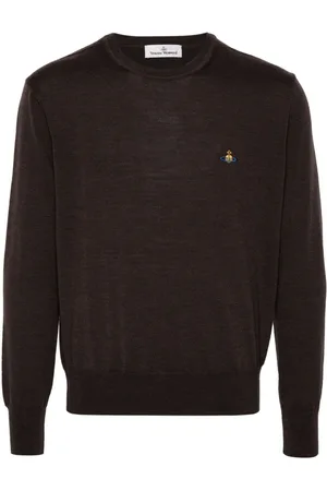 Vivienne Westwood Sweater med orb-broderi