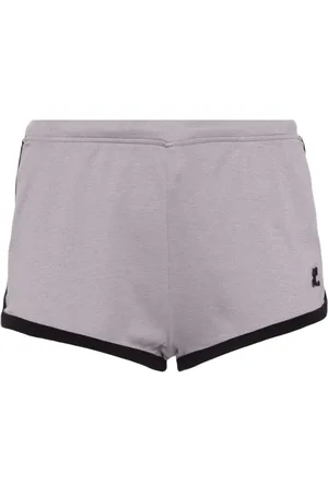 Courrèges Mini shorts med kontrast