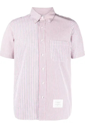 Thom Browne Funmix skjorte med striber