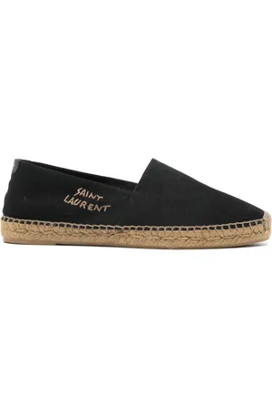 Saint Laurent Espadriller med broderet logo
