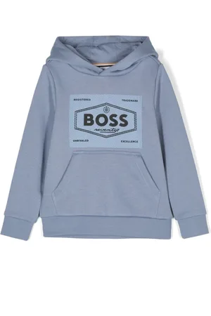 HUGO BOSS Hættetrøje med logotryk