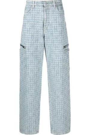 Givenchy Jeans med brede ben og 4G-logoplade