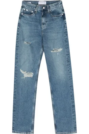 Calvin Klein Højtaljede jeans i lige