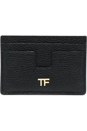 Tom Ford Kortholder i læder med TF-plade