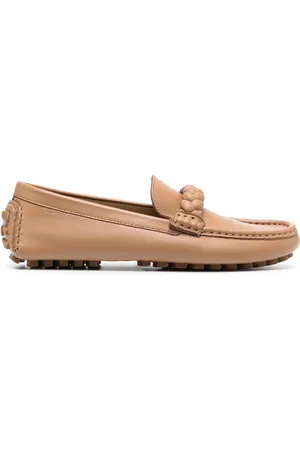 Gianvito Rossi Monza loafers i læder
