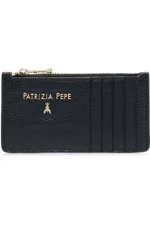 Patrizia Pepe Pung med logoplade og lynlås