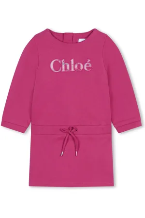 Chloé Kjole med logobroderi