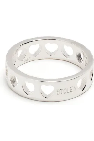 Stolen Girlfriends Club Heartless Band ring i sterlingsølv