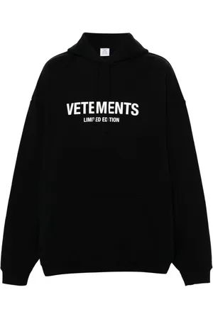 Vetements Hættetrøje med logotryk