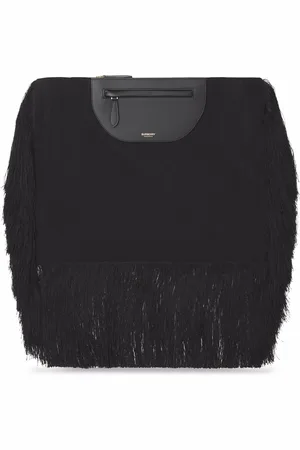 Burberry Olympia clutch med frynsedetalje