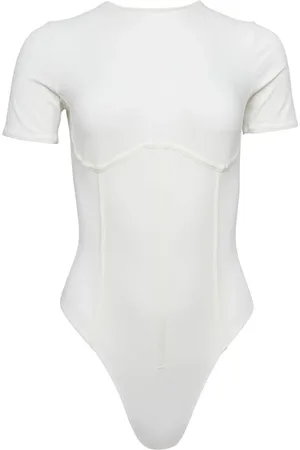 FLEUR DU MAL T-shirt-bodysuit med sømdetalje