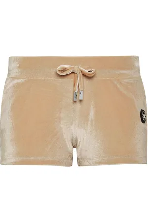 Philipp Plein Shorts med rhinstenudsmykning og løbesnor
