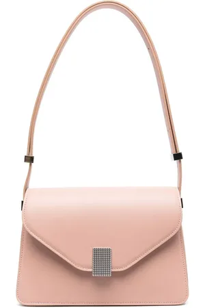 Lanvin Skuldertaske i læder med nitter
