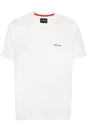Kiton T-shirt med broderet logo
