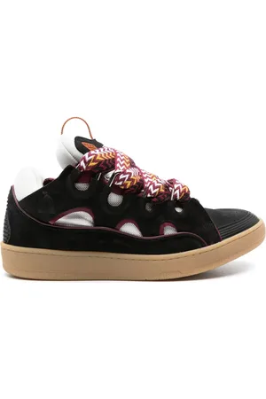 Lanvin Curb sneakers med ruskindsdetalje