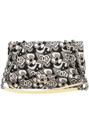 CHANEL Timeless skuldertaske i kanvas fra 2010