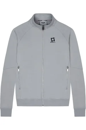 TEAM WANG design Træningsjakke med logotryk og lynlås