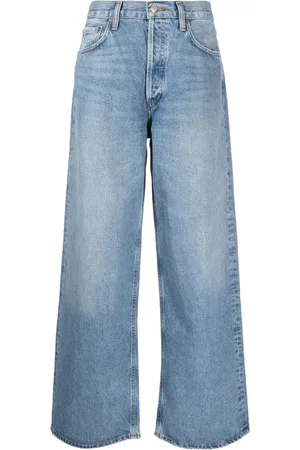 AGOLDE Højtaljede jeans med lige ben