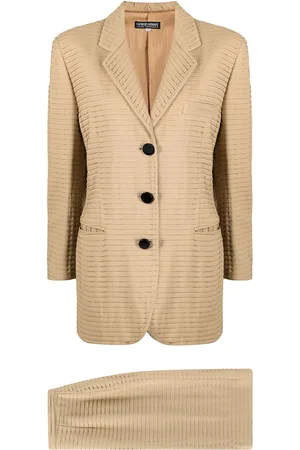 Giorgio Armani Ribbet nederdel fra 1990