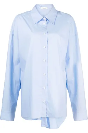 GOEN.J T-shirt med snoet ryg