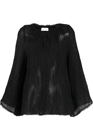 By Malene Birger Langærmet Havanna bluse