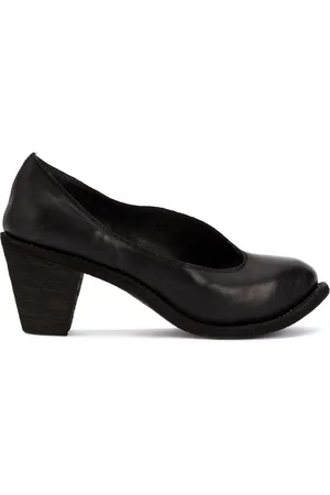 GUIDI Pumps med kraftig hæl