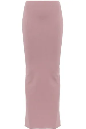 Rick Owens Lang Tank Column nederdel