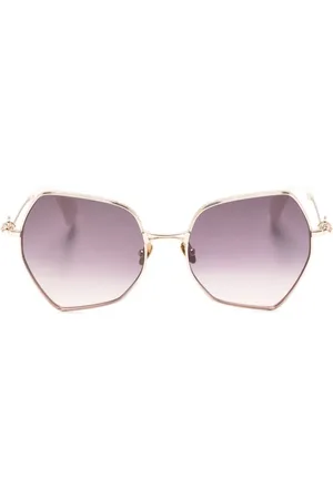 Vivienne Westwood Hardware orb-solbriller med sekskantet stel