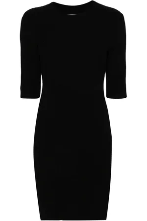 Diane von Furstenberg Kort ribstrikket Pam kjole