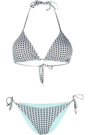FISICO Bikini med geometrisk tryk