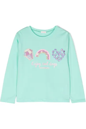 Billieblush T-shirt med logotryk