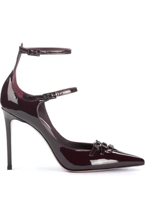 LE SILLA Morgana pumps i lakeret læder