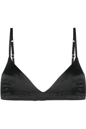 MAISON CLOSE Trekants-bh i silke