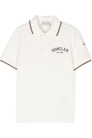 Moncler Polo med broderet logo