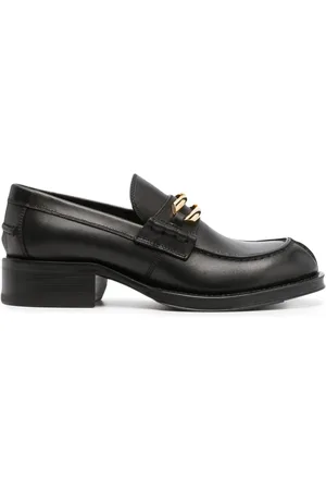 Lanvin Loafers i læder med spænde