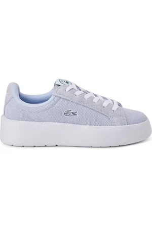 Lacoste Sneakers med snøre og logobroderi