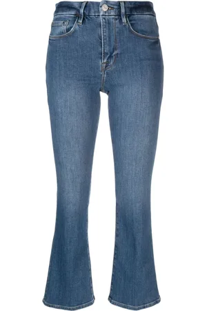 Frame Cropped jeans med svaj