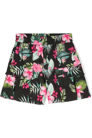 MONNALISA Cargo-shorts med blomstertryk