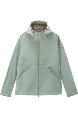 Woolrich Vindjakke med hætte og krøllet effekt