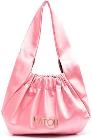 Patou Le Biscuit satin-taske