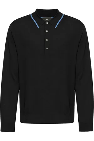 Paul Smith Polo med stribedetalje