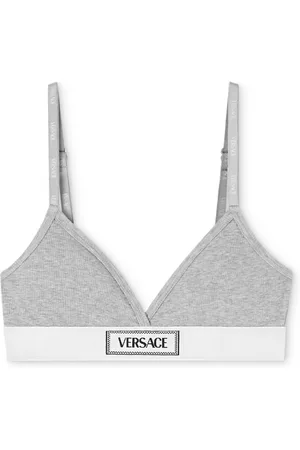 VERSACE Bh i bomuldsblanding med logomærke