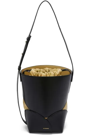 Jil Sander Bucket-taske i læder