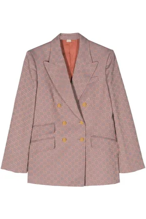 Gucci Dobbeltradet blazer i GG-jacquard